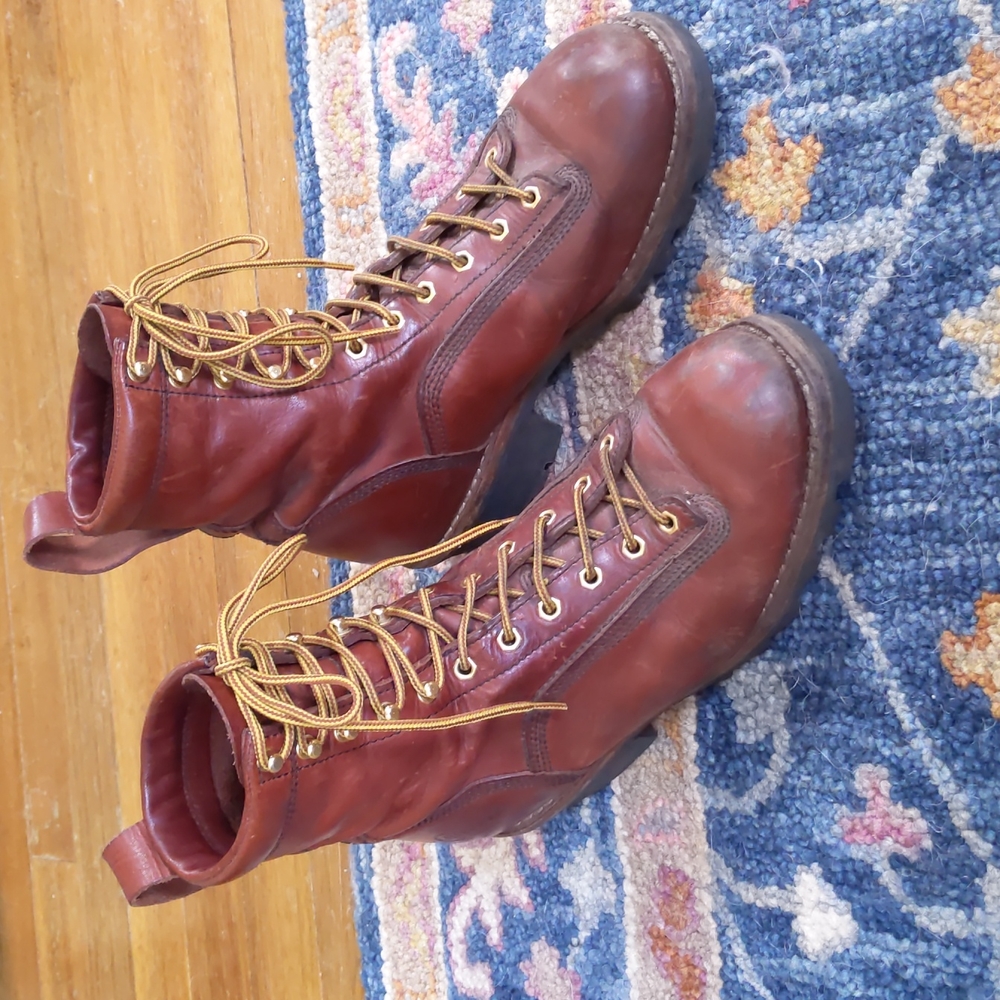 Men's Chippewa Logger Boots Soft Toe 9.5